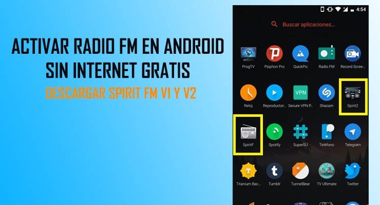 activar radio FM en Android internet gratis [APK] | Reparar Android
