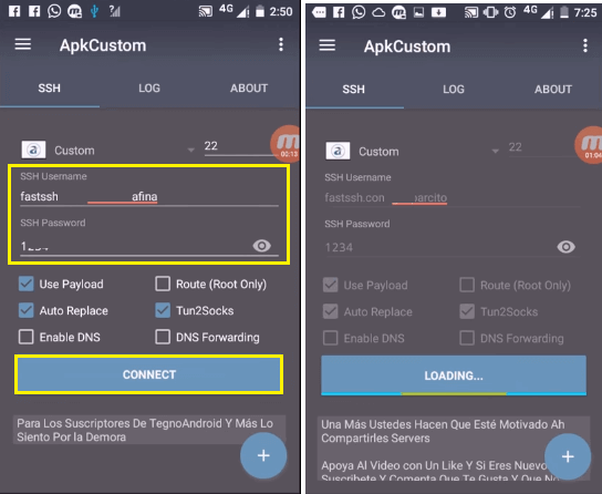 nuevos servidores vpn apk custom bitel